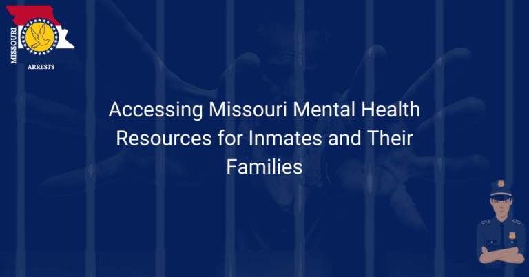 Accessing Missouri Mental Health Resources for Inmates and Their Families