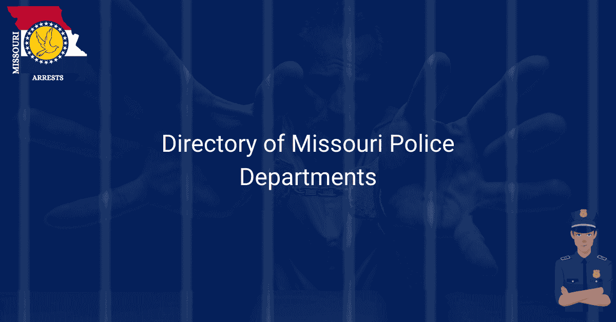 Directory of Missouri Police Departments