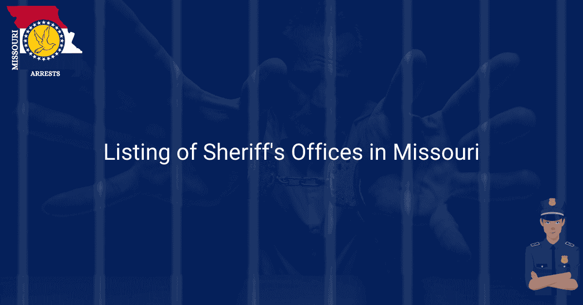 Listing of Sheriffs Offices in Missouri