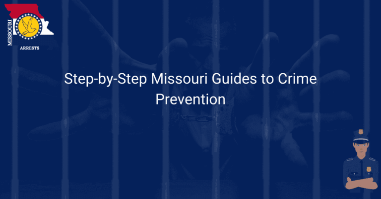 Step by Step Missouri Guides to Crime Prevention